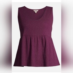 Terra & Sky NWT Plus Peplum Tank Top 980